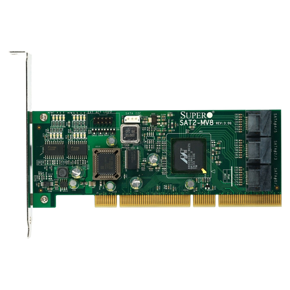 SAT2-MV8 SUPERMICRO 8 PORT SATA CONTROLLER PCI-X-133